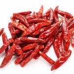 Red Chili Pepper   Isolated On White Background
